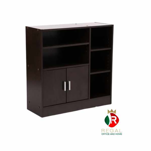 Cyrus Book Case 2 Door Multi Shelf