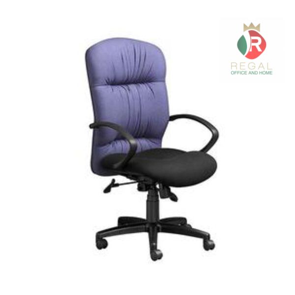 Fiona Hi Back Swivel Chair Fabric